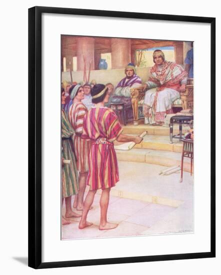 The Children of Judah-Arthur A. Dixon-Framed Giclee Print