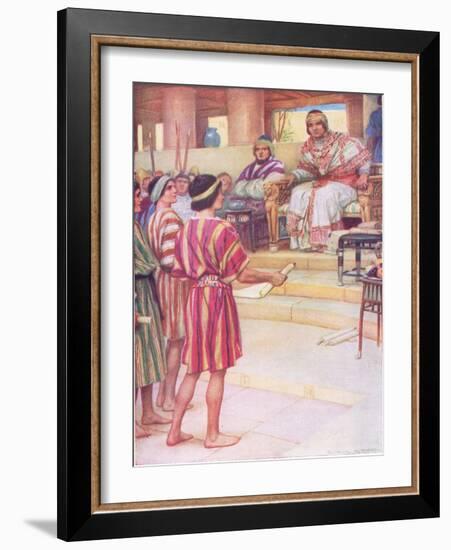 The Children of Judah-Arthur A. Dixon-Framed Giclee Print