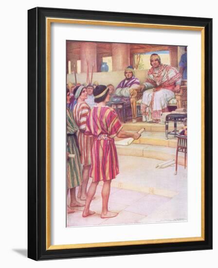 The Children of Judah-Arthur A. Dixon-Framed Giclee Print