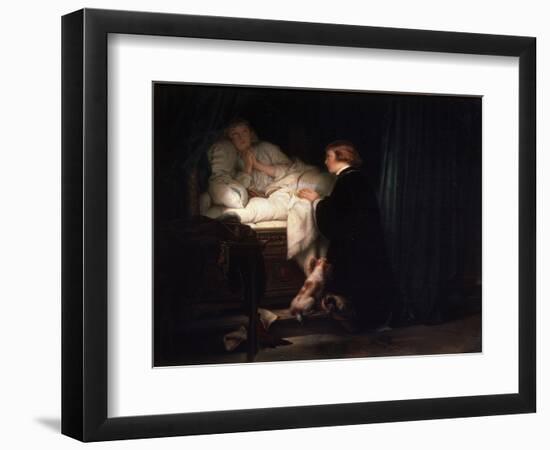 The Children of King Edward IV of England, 1852-Paul Delaroche-Framed Giclee Print