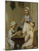 The Children's Breakfast Table, 1879-Albert Anker-Mounted Giclee Print