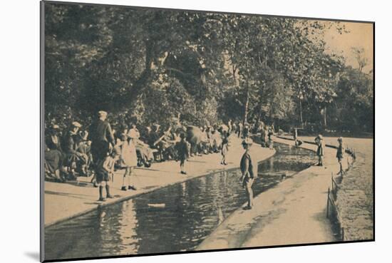 'The Children's Corner, Central Pleasure Gardens', 1929-Unknown-Mounted Giclee Print