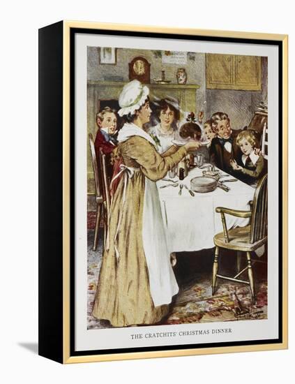 The Children's Dickens Stories-Charles Dickens-Framed Premier Image Canvas