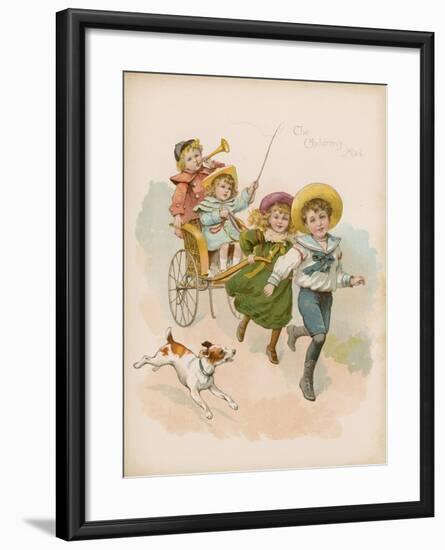 The Children's Mail-null-Framed Giclee Print