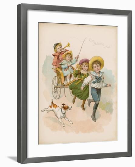 The Children's Mail-null-Framed Giclee Print