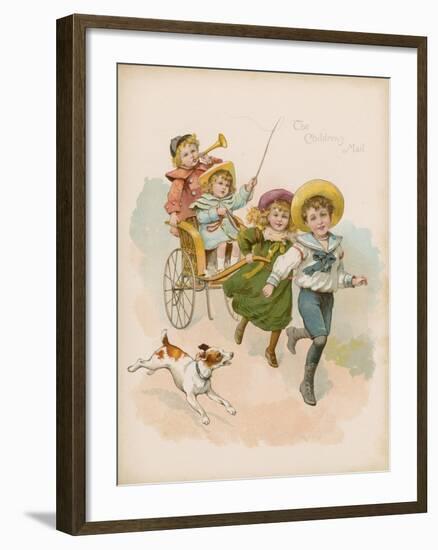 The Children's Mail-null-Framed Giclee Print