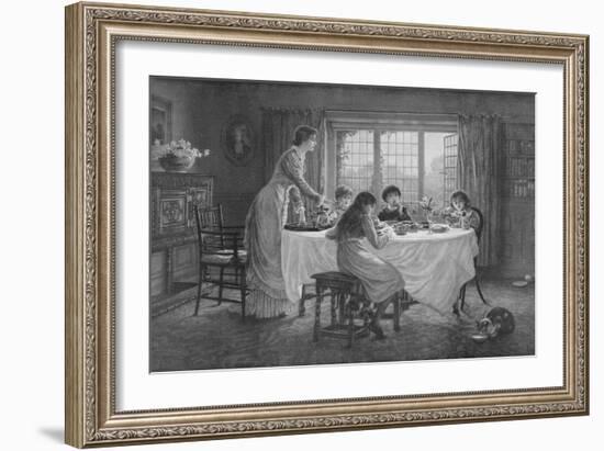 'The Children's Tea', c1890, (1911)-Helen Paterson Allingham-Framed Giclee Print