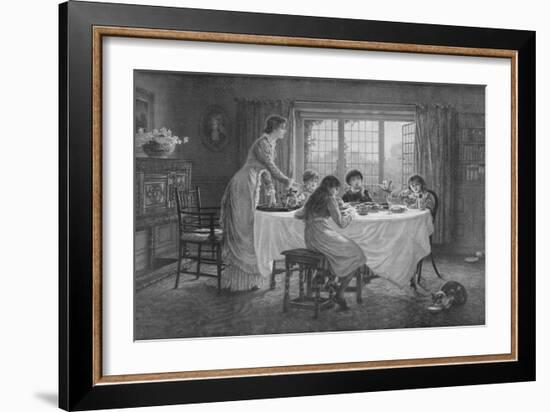 'The Children's Tea', c1890, (1911)-Helen Paterson Allingham-Framed Giclee Print