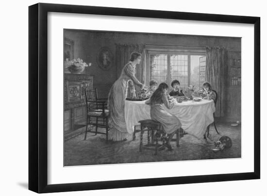 'The Children's Tea', c1890, (1911)-Helen Paterson Allingham-Framed Giclee Print