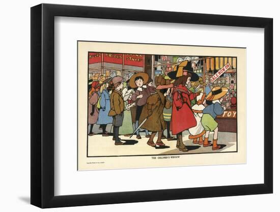 The Children's Window-Charles Robinson-Framed Photographic Print