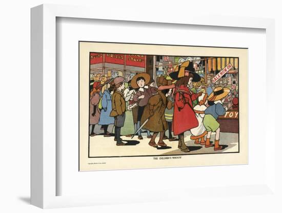 The Children's Window-Charles Robinson-Framed Photographic Print