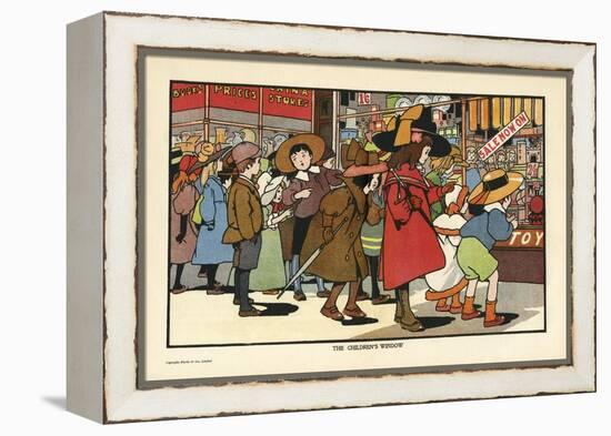 The Children's Window-Charles Robinson-Framed Premier Image Canvas