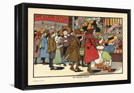 The Children's Window-Charles Robinson-Framed Premier Image Canvas