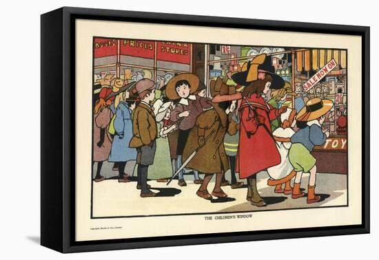 The Children's Window-Charles Robinson-Framed Premier Image Canvas