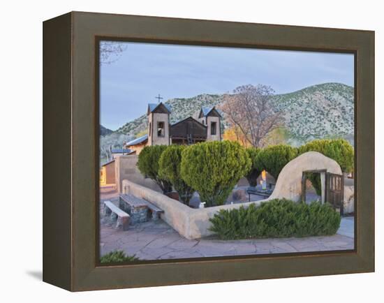 The Chimayo Sanctuary, Chimayo, New Mexico, USA-Luc Novovitch-Framed Premier Image Canvas