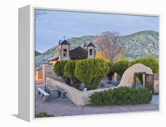 The Chimayo Sanctuary, Chimayo, New Mexico, USA-Luc Novovitch-Framed Premier Image Canvas