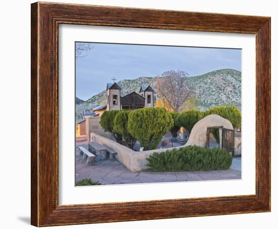 The Chimayo Sanctuary, Chimayo, New Mexico, USA-Luc Novovitch-Framed Premium Photographic Print