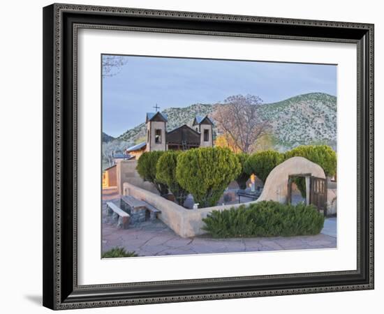 The Chimayo Sanctuary, Chimayo, New Mexico, USA-Luc Novovitch-Framed Premium Photographic Print