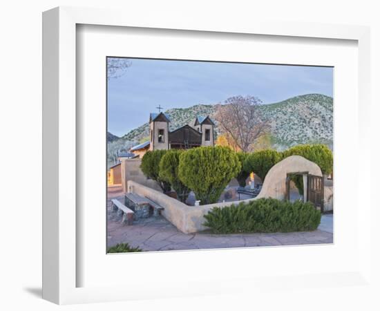 The Chimayo Sanctuary, Chimayo, New Mexico, USA-Luc Novovitch-Framed Photographic Print