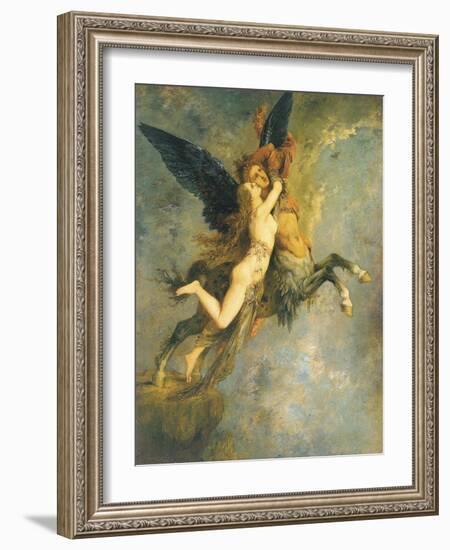 The Chimera, 1866-Gustave Moreau-Framed Giclee Print