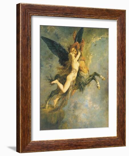 The Chimera, 1866-Gustave Moreau-Framed Giclee Print