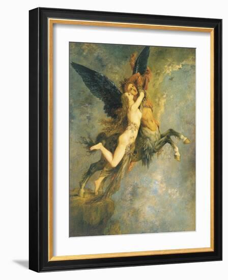 The Chimera, 1866-Gustave Moreau-Framed Giclee Print