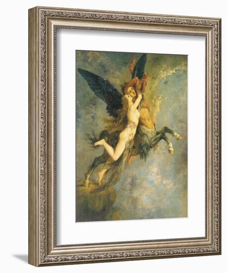 The Chimera, 1866-Gustave Moreau-Framed Giclee Print