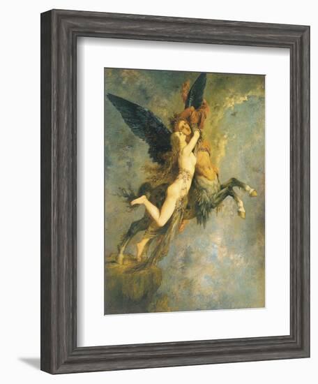 The Chimera, 1866-Gustave Moreau-Framed Giclee Print