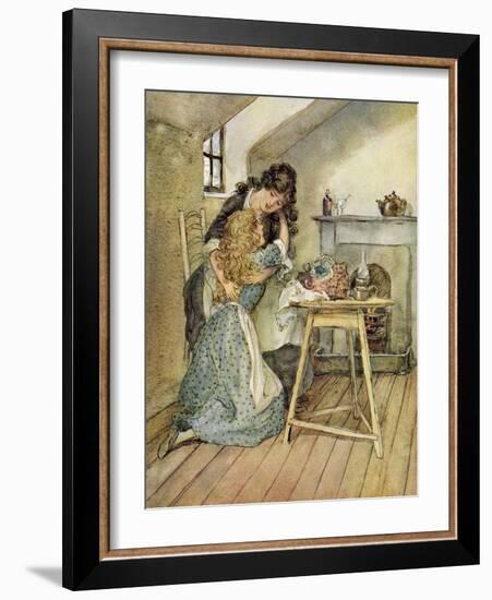 The Chimes by Charles Dickens-Hugh Thomson-Framed Giclee Print