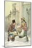 The Chimes by Charles Dickens-Hugh Thomson-Mounted Giclee Print