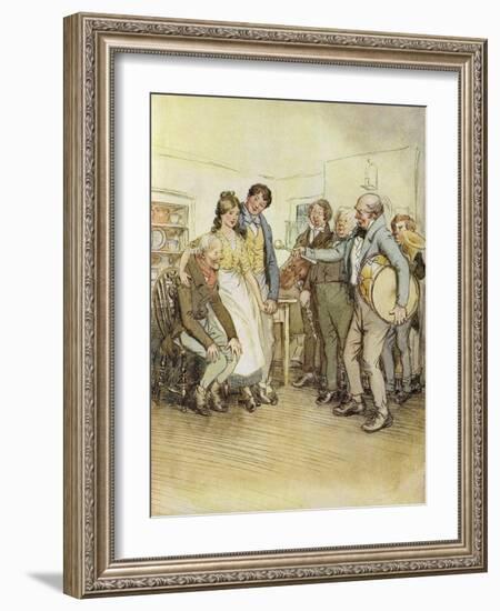 The Chimes by Charles Dickens-Hugh Thomson-Framed Giclee Print