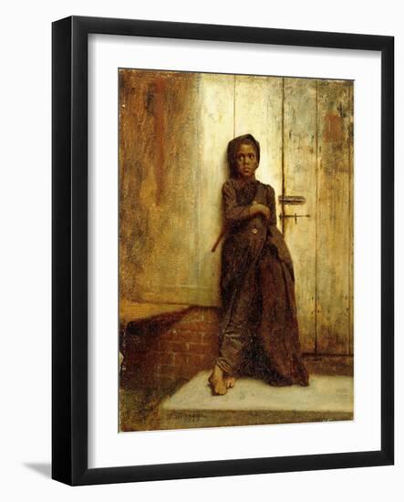 The Chimney Sweep, 1863-Eastman Johnson-Framed Giclee Print