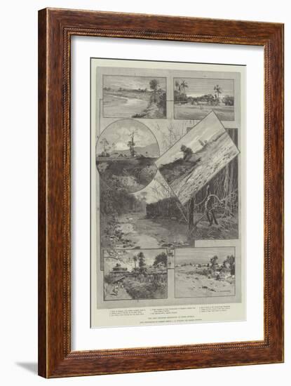 The Chin Frontier Expedition in Upper Burmah-Charles Auguste Loye-Framed Giclee Print