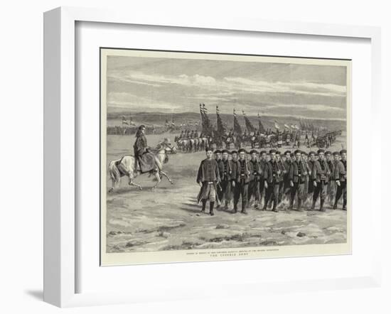 The Chinese Army-null-Framed Giclee Print