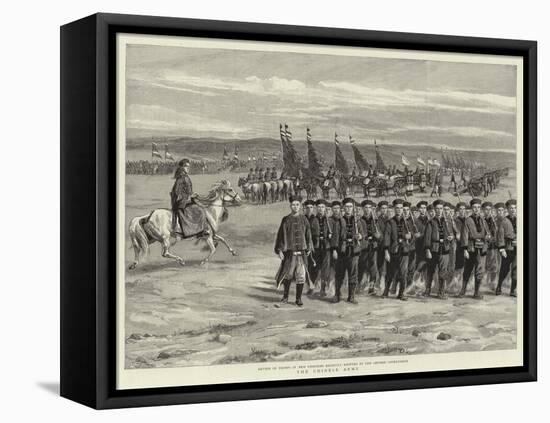 The Chinese Army-null-Framed Premier Image Canvas