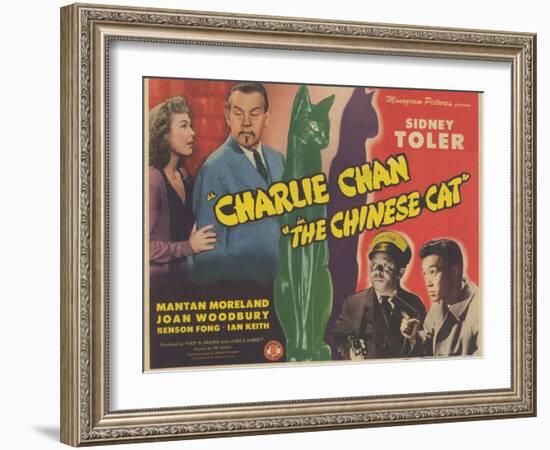 The Chinese Cat, 1944-null-Framed Art Print