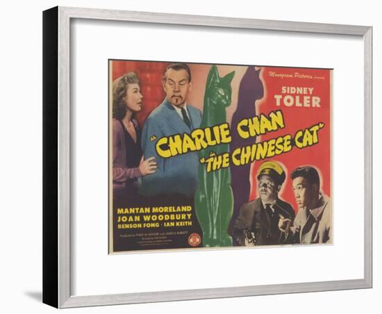 The Chinese Cat, 1944-null-Framed Art Print