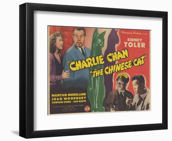 The Chinese Cat, 1944-null-Framed Art Print