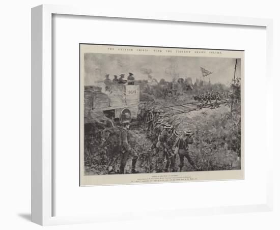 The Chinese Crisis, with the Tientsin Relief Column-Henry Charles Seppings Wright-Framed Giclee Print