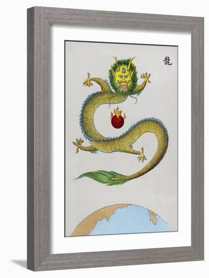 The Chinese Dragon-null-Framed Art Print