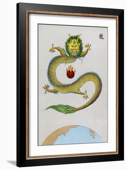 The Chinese Dragon-null-Framed Art Print