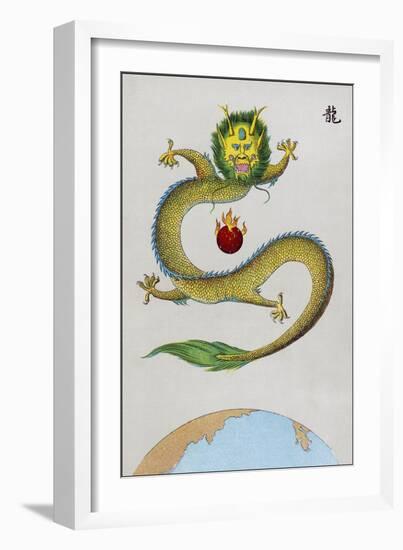 The Chinese Dragon-null-Framed Art Print