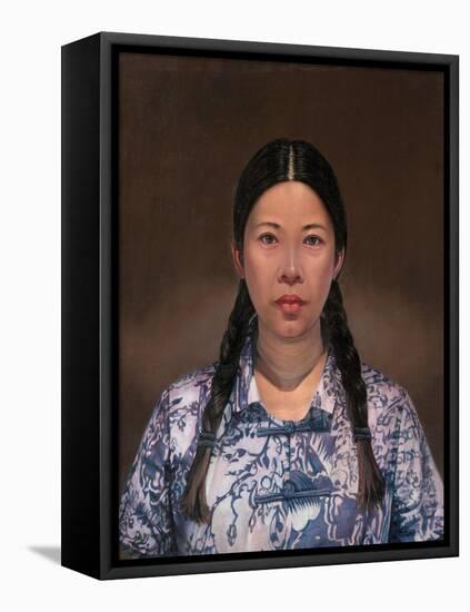 The Chinese Girl, 2016-Aris Kalaizis-Framed Premier Image Canvas
