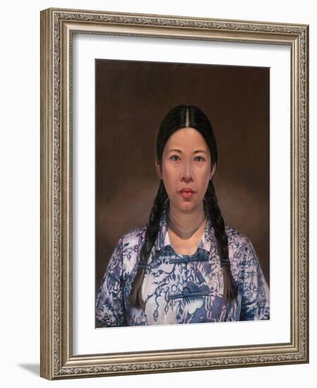 The Chinese Girl, 2016-Aris Kalaizis-Framed Giclee Print