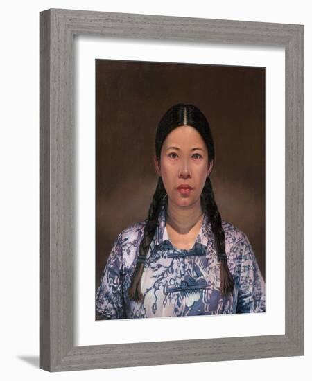 The Chinese Girl, 2016-Aris Kalaizis-Framed Giclee Print