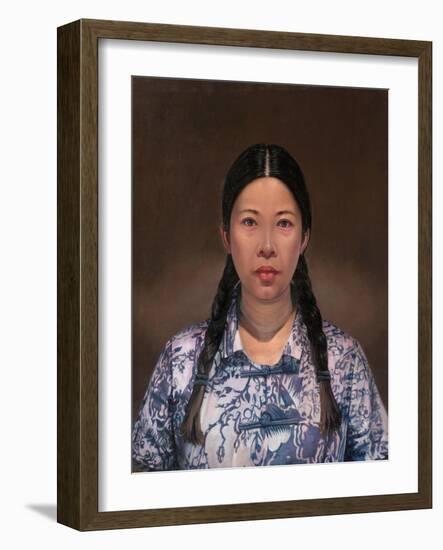 The Chinese Girl, 2016-Aris Kalaizis-Framed Giclee Print