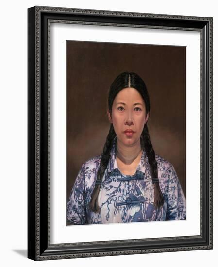 The Chinese Girl, 2016-Aris Kalaizis-Framed Giclee Print