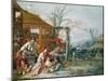 The Chinese Hunt, circa 1742-Francois Boucher-Mounted Giclee Print