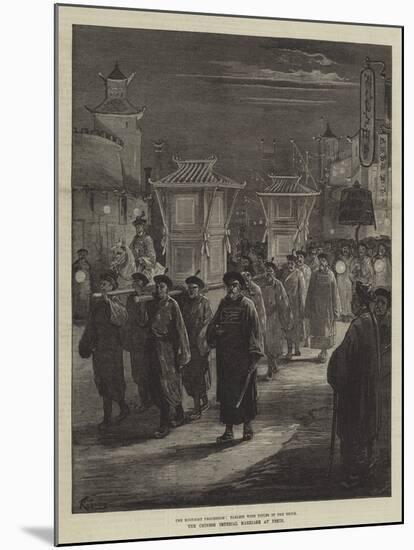 The Chinese Imperial Marriage at Pekin-Felix Regamey-Mounted Giclee Print