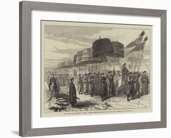 The Chinese Imperial Marriage at Pekin-null-Framed Giclee Print